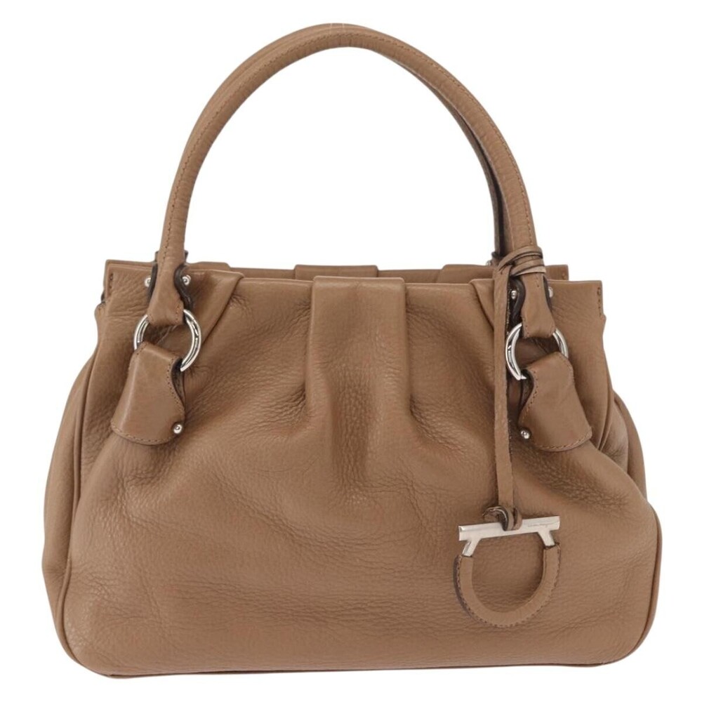 Salvatore Ferragamo Gancini Leather